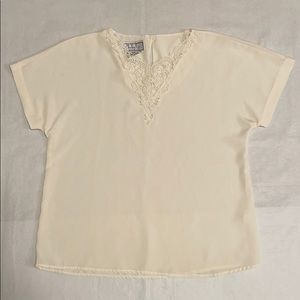 Women's New York City Blouse Co. Laced Front Top